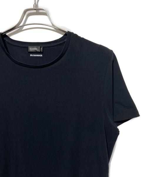 JIL SANDER（ジルサンダー）JIL SANDER (ジルサンダー) クルーネックTシャツ ブラック サイズ:Lの古着・服飾アイテム