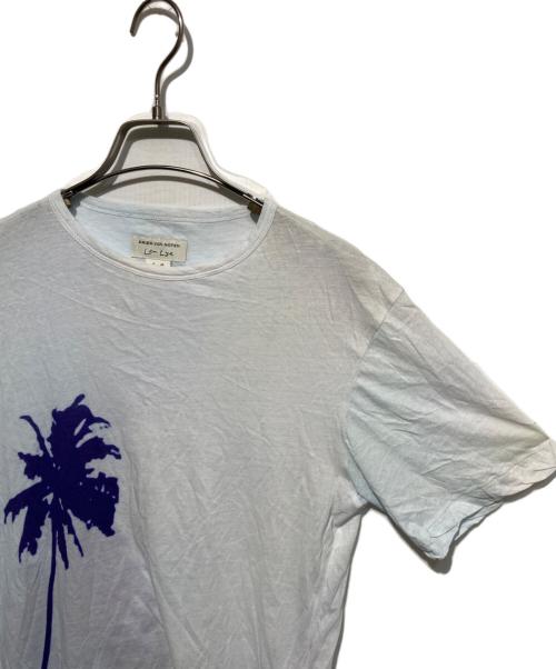 DRIES VAN NOTEN（ドリスヴァンノッテン）DRIES VAN NOTEN (ドリスヴァンノッテン) LEN LYE (レン・ライ) プリントTシャツ ブルー サイズ:Sの古着・服飾アイテム
