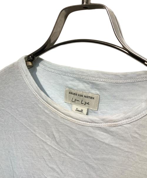 DRIES VAN NOTEN（ドリスヴァンノッテン）DRIES VAN NOTEN (ドリスヴァンノッテン) LEN LYE (レン・ライ) プリントTシャツ ブルー サイズ:Sの古着・服飾アイテム