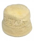 LOEWEロエベ）の古着「シアリング バケットハット」｜アイボリー
