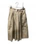MARGARET HOWELL（マーガレットハウエル）の古着「25SS SOFT BRUSHED COTTON TWILL TROUSERS」｜ベージュ