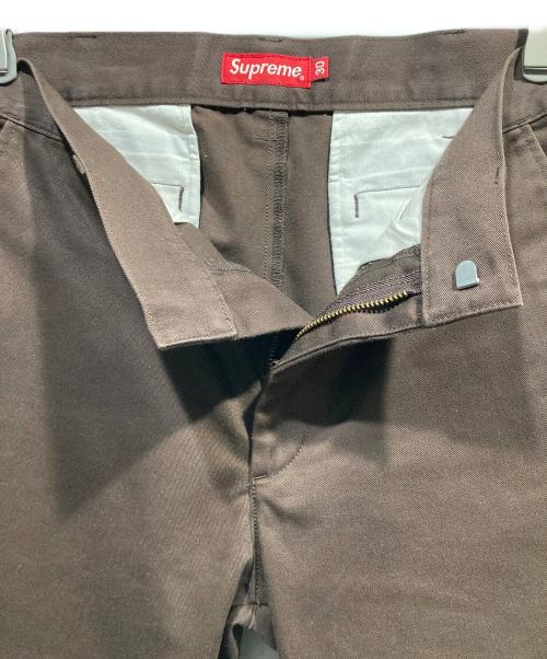 SUPREME（シュプリーム）Supreme (シュプリーム) チノワークパンツ ブラウン サイズ:30の古着・服飾アイテム