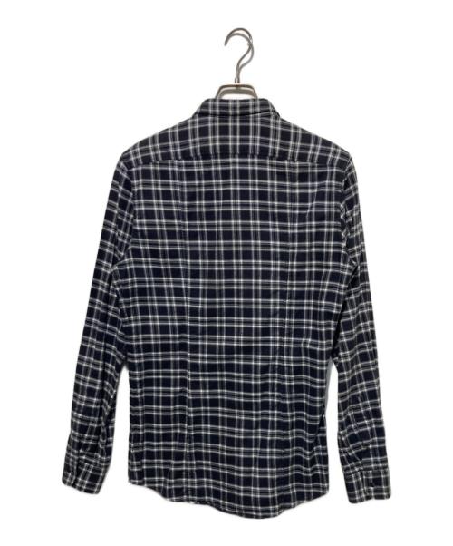 DOLCE & GABBANA（ドルチェ＆ガッバーナ）DOLCE & GABBANA (ドルチェ＆ガッバーナ) チェックシャツ グレー サイズ:15/38の古着・服飾アイテム