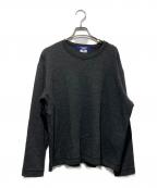 COMME des GARCONS JUNYA WATANABE MANコム デ ギャルソン ジュンヤ ワタナベ マン）の古着「WOOL L/S T-SHIRT」｜ブラック