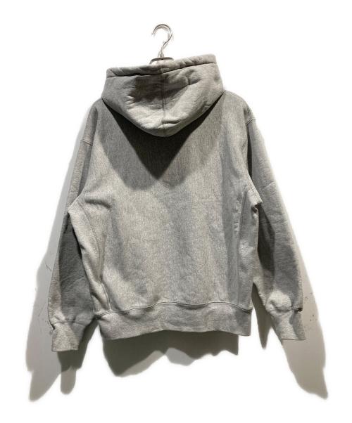 SUPREME（シュプリーム）Supreme (シュプリーム) Cross Box Logo Hooded Sweatshirt グレー サイズ:Sの古着・服飾アイテム