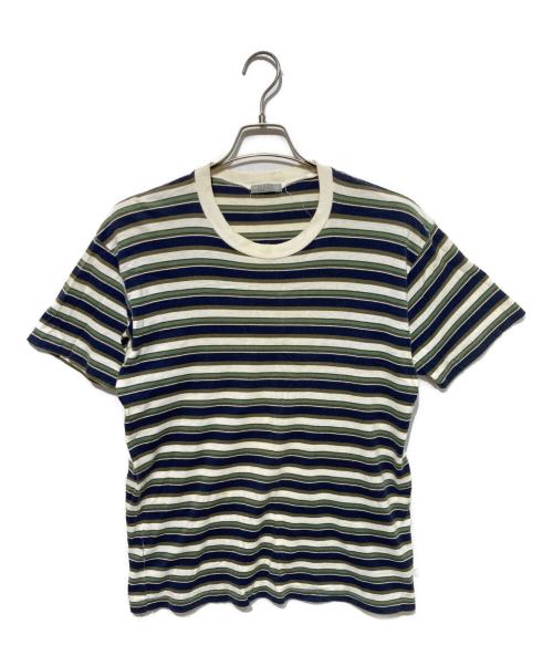 COMME des GARCONS HOMME（コムデギャルソン オム）COMME des GARCONS HOMME (コムデギャルソン オム) 80s ボーダーTシャツ ネイビー サイズ:不明の古着・服飾アイテム