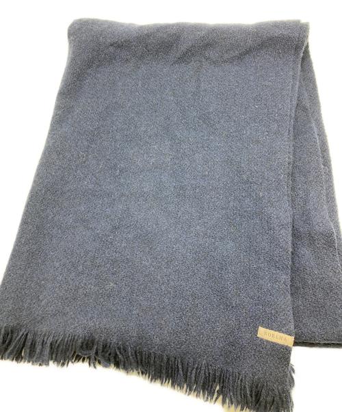 norlha（ノラ）NORLHA (ノラ) ヤクウールマフラー ネイビーの古着・服飾アイテム