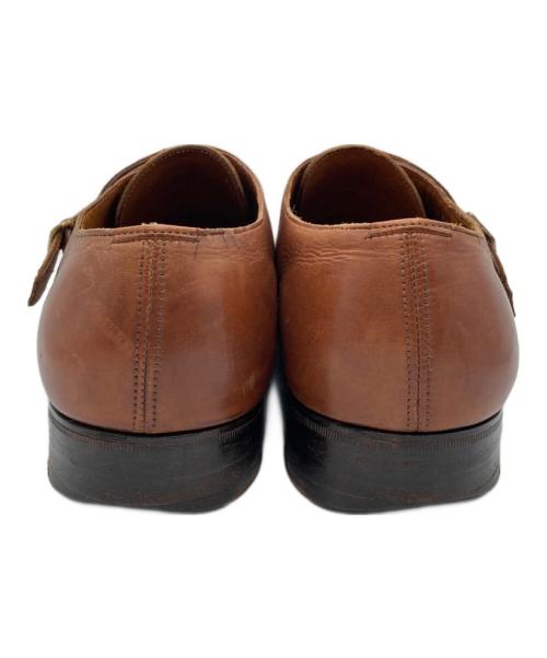 Edward Green（エドワードグリーン）Edward Green (エドワードグリーン) ダブルモンクストラップシューズ ブラウン サイズ:7Eの古着・服飾アイテム