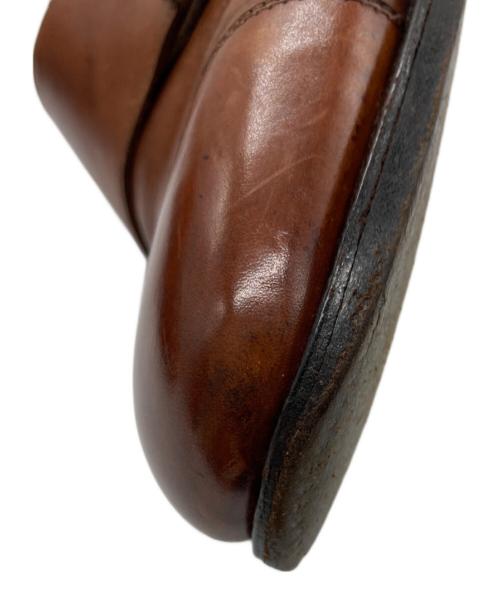 Edward Green（エドワードグリーン）Edward Green (エドワードグリーン) ダブルモンクストラップシューズ ブラウン サイズ:7Eの古着・服飾アイテム