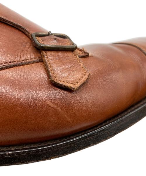 Edward Green（エドワードグリーン）Edward Green (エドワードグリーン) ダブルモンクストラップシューズ ブラウン サイズ:7Eの古着・服飾アイテム