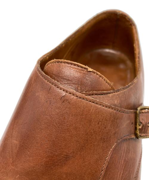 Edward Green（エドワードグリーン）Edward Green (エドワードグリーン) ダブルモンクストラップシューズ ブラウン サイズ:7Eの古着・服飾アイテム