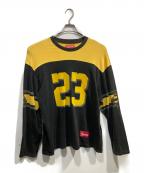 SUPREMEシュプリーム）の古着「Bumblebee L/S Football Top」｜イエロー×ブラック