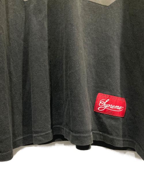 SUPREME（シュプリーム）Supreme (シュプリーム) Bumblebee L/S Football Top イエロー×ブラック サイズ:Lの古着・服飾アイテム