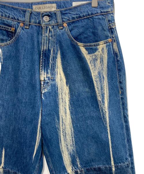 OUR LEGACY（アワーレガシー）OUR LEGACY (アワーレガシー) THIRD CUT GLASS DENIM インディゴ サイズ:31の古着・服飾アイテム