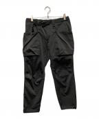 Abu Garciaアブガルシア）の古着「ビッグポケットカーゴパンツ」｜ブラック