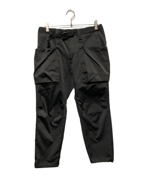 Abu Garcia（アブガルシア）Abu Garcia (アブガルシア) ビッグポケットカーゴパンツ ブラック サイズ:Lの古着・服飾アイテム