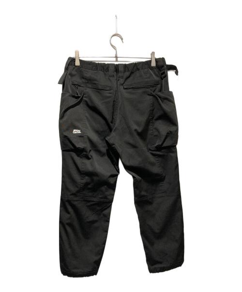 Abu Garcia（アブガルシア）Abu Garcia (アブガルシア) ビッグポケットカーゴパンツ ブラック サイズ:Lの古着・服飾アイテム