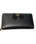 GUCCI（グッチ）の古着「GGリボンラウンドファスナーウォレット」｜ブラック