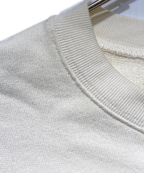GUCCI（グッチ）GUCCI (グッチ) FAKEプリントスウェット ベージュ サイズ:Ｓの古着・服飾アイテム