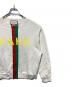 中古・古着 GUCCI (グッチ) FAKEプリントスウェット ベージュ サイズ:Ｓ：22000円