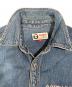 中古・古着 AAPE BY A BATHING APE (エーエイプ バイ アベイシングエイプ) logo-patch Dnim Shirt/ワッペン半袖デニムシャツ インディゴ サイズ:S：10000円