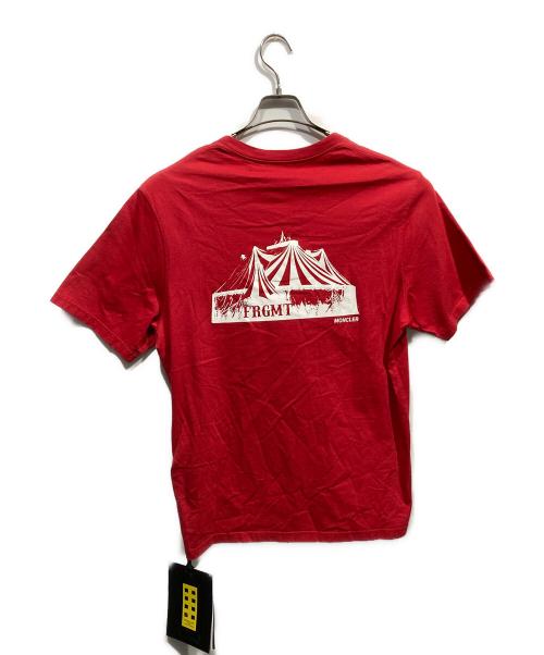 MONCLER（モンクレール）MONCLER (モンクレール) SS CIRCUS T-SHIRT レッド サイズ:Sの古着・服飾アイテム