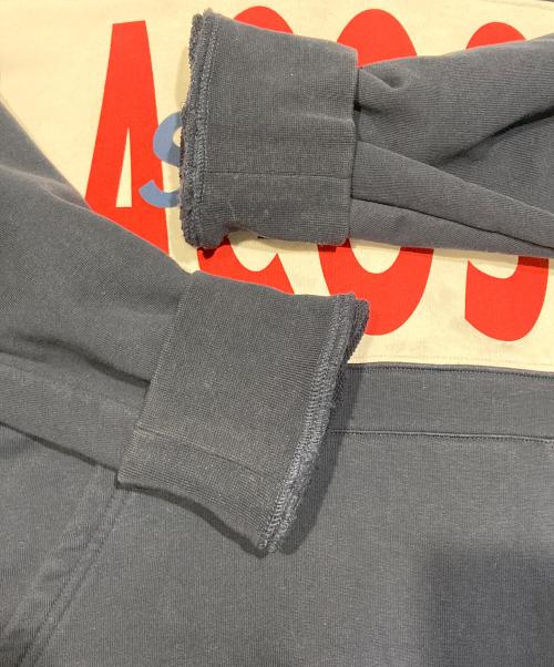 SUPREME（シュプリーム）Supreme (シュプリーム) LACOSTE (ラコステ) Logo Panel Hooded Sweatshirt ネイビー×ホワイト サイズ:Mの古着・服飾アイテム