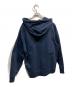 Supreme (シュプリーム) LACOSTE (ラコステ) Logo Panel Hooded Sweatshirt ネイビー×ホワイト サイズ:M：11000円