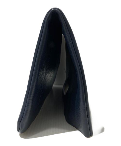 GANZO（ガンゾ）GANZO (ガンゾ) 折り畳みクラッチバッグ ネイビーの古着・服飾アイテム