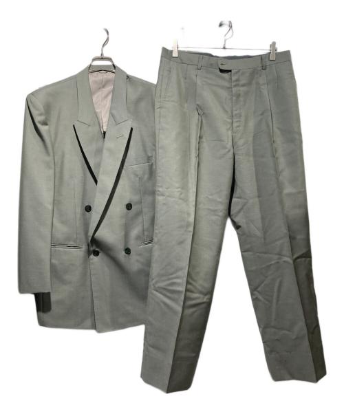 Christian Dior MONSIEUR（クリスチャンディオールムッシュ）Christian Dior MONSIEUR (クリスチャンディオールムッシュ) ダブルジャケットセットアップ グレー サイズ:Ｍの古着・服飾アイテム