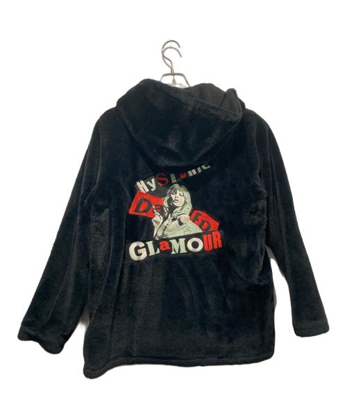 Hysteric Glamour（ヒステリックグラマー）Hysteric Glamour (ヒステリックグラマー) バック刺繍エコファージャケット ブラック サイズ:Freeの古着・服飾アイテム