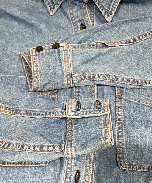 ASKKNY（アスクニューヨーク）ASKKNY (アスクニューヨーク) OVERSIZED DENIM SHIRT/オーバーサイズデニムシャツ インディゴ サイズ:1の古着・服飾アイテム