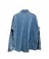 ASKKNY (アスクニューヨーク) OVERSIZED DENIM SHIRT/オーバーサイズデニムシャツ インディゴ サイズ:1：12000円