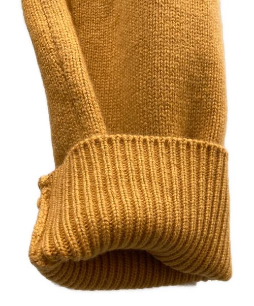 L'appartement（アパルトモン）L'Appartement (アパルトモン) ウールカシミヤVネックニット イエロー サイズ:FREEの古着・服飾アイテム