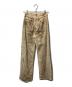 AMERI (アメリ) FOIL STRAIGHT COLOR DENIM ベージュ サイズ:W24：10000円