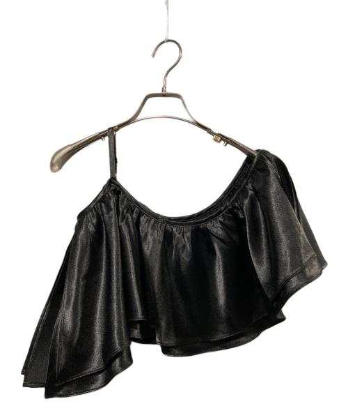 Ameri（アメリ）AMERI (アメリ) MIREI KIRITANI (ミレイキリタニ) RAFFLE SET KNIT DRESS ブラック サイズ:Sの古着・服飾アイテム