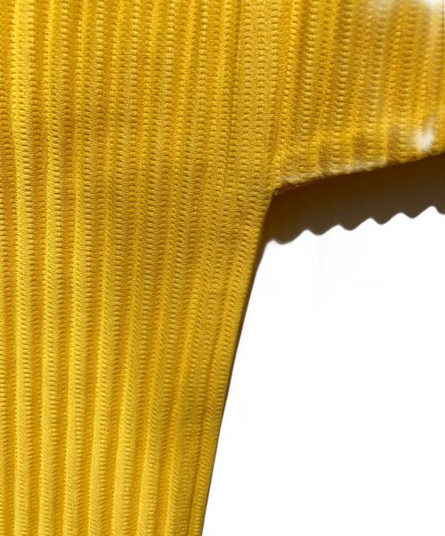 HOMME PLISSE ISSEY MIYAKE（オム プリッセ イッセイ ミヤケ）HOMME PLISSE ISSEY MIYAKE (オム プリッセ イッセイ ミヤケ) Tシャツ イエロー サイズ:2の古着・服飾アイテム