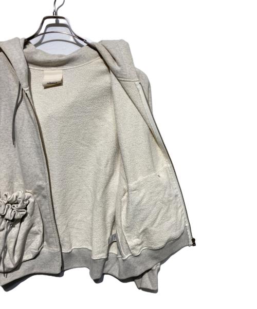 refomed（リフォメッド）refomed (リフォメッド) KINCHAKU ZIPUP HOODIE グレー サイズ:Sの古着・服飾アイテム