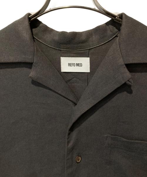 refomed（リフォメッド）refomed (リフォメッド) 半袖シャツ ブラウン サイズ:不明の古着・服飾アイテム