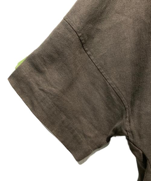refomed（リフォメッド）refomed (リフォメッド) 半袖シャツ ブラウン サイズ:不明の古着・服飾アイテム