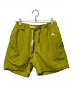 ACGエーシージー）の古着「NRG ACG TRAIL SHORT」｜黄緑