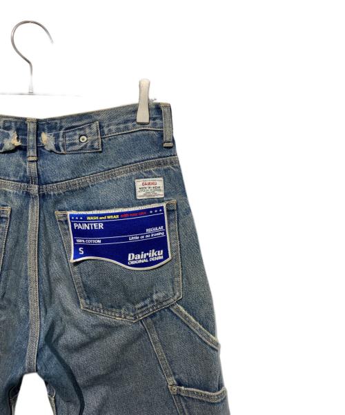 DAIRIKU（ダイリク）DAIRIKU (ダイリク) ペインターデニムパンツ インディゴ サイズ:Sの古着・服飾アイテム