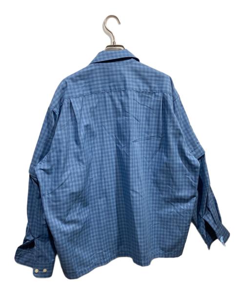 DAIWA PIER39（ダイワ ピア39）DAIWA PIER39 (ダイワ ピア39) TECH SPORTS OPEN COLLAR SHIRTS L/S ネイビー サイズ:Sの古着・服飾アイテム