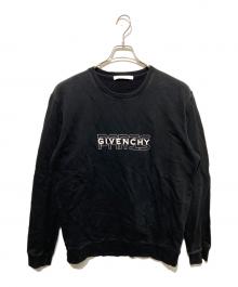 GIVENCHY（ジバンシィ）の古着「ロゴスウェット」｜ブラック