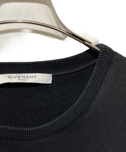 GIVENCHY（ジバンシィ）GIVENCHY (ジバンシィ) ロゴスウェット ブラック サイズ:Lの古着・服飾アイテム