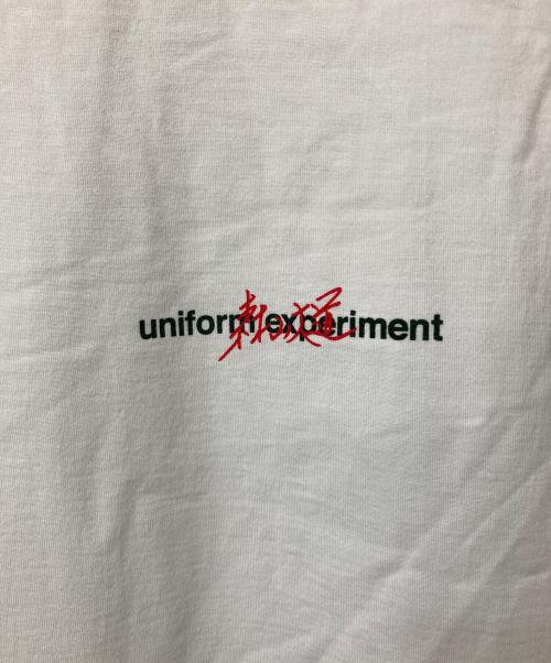 uniform experiment（ユニフォームエクスペリメント）uniform experiment (ユニフォームエクスペリメント) DAIDO MORIYAMA TEE ホワイト サイズ:SIZE3 未使用品の古着・服飾アイテム