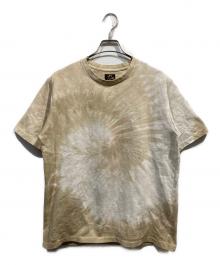 Needles（ニードルズ）の古着「タイダイ染めTシャツ」｜ベージュ