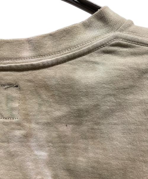 Needles（ニードルズ）Needles (ニードルズ) タイダイ染めTシャツ ベージュ サイズ:Mの古着・服飾アイテム