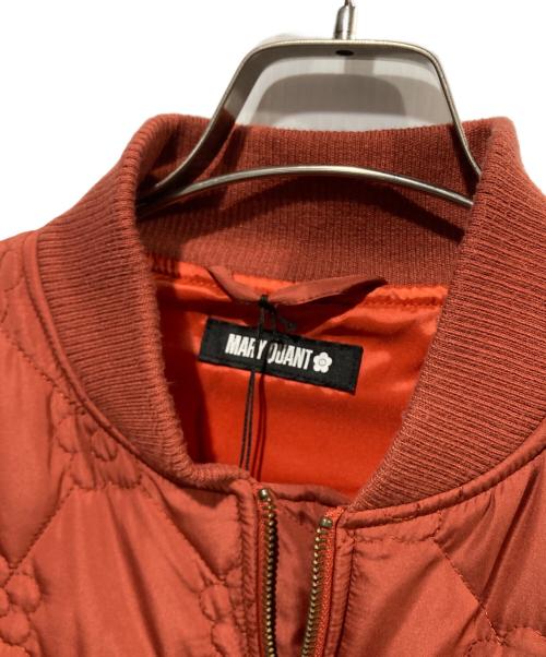 MARY QUANT（マリークヮント）MARY QUANT (マリークヮント) キルティングジャケット ブラウン サイズ:Mの古着・服飾アイテム