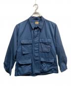 US ARMYユーエスアーミー）の古着「ファティーグジャケット」｜ネイビー